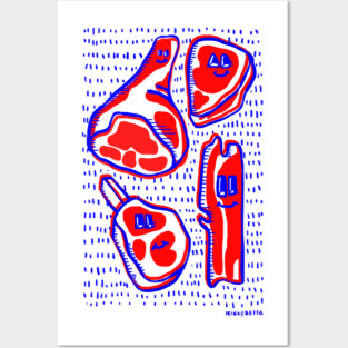 Meat 2 Posters and Art