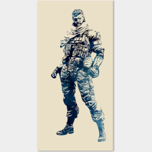 Venom Snake - Big Boss [METAL GEAR SOLID] Posters and Art