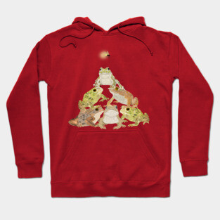 Toad Christmas Tree Hoodie