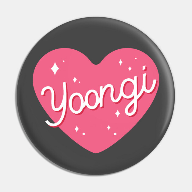 BTS Suga Min Yoongi name Suga Bts Pin TeePublic