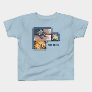 Purr-imeter Maths Cat Pun Kids T-Shirt