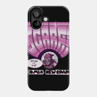 Scarfff - Wrestling:  Bummer Comix vs. Mo J. Lozano Phone Case