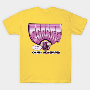 Scarfff - Wrestling:  Bummer Comix vs. Mo J. Lozano T-Shirt