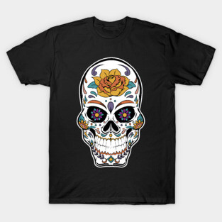 Dia de los Muertos Skull T-Shirt