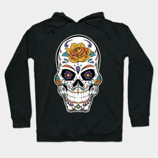 Dia de los Muertos Skull Hoodie