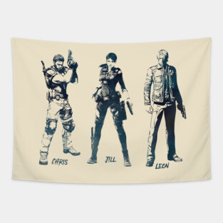 Resident Evil LEGENDS Tapestry