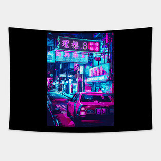 Cyberpunk Tapestry