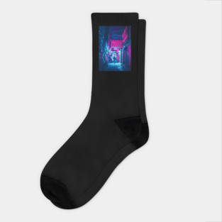 Cyberpunk Socks