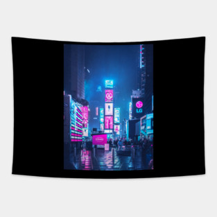 Cyberpunk Tapestry