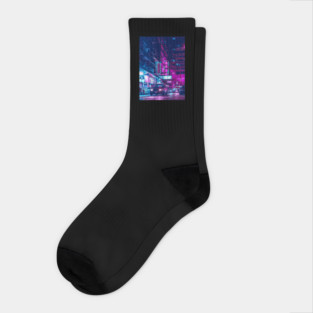 Cyberpunk Socks