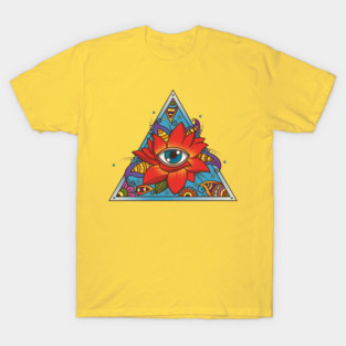 Illuminati Mandala Art T-Shirt