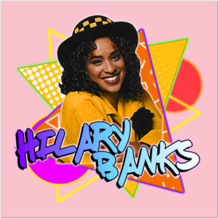 Hilary Banks // Fresh Prince Retro 90s FanArt Posters and Art
