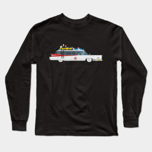 Ghostbusters - Famous Cars Long Sleeve T-Shirt