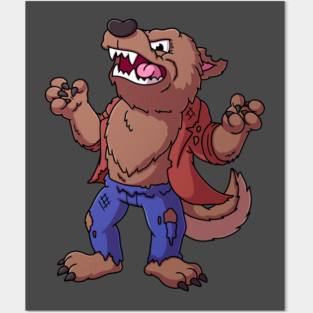Werewolf Posters and Art