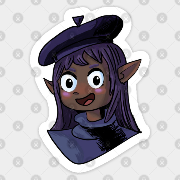 FRENCH ELF Sticker by droidmonkey