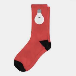 Relaxing lightbulb Socks