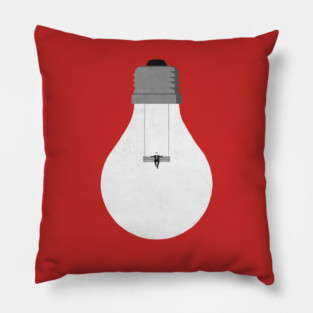 Relaxing lightbulb Pillow