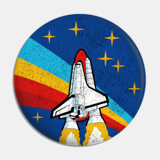 NASA Space Shuttle Launch Pin