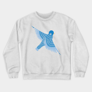 Bluebird of Happiness Crewneck Sweatshirt