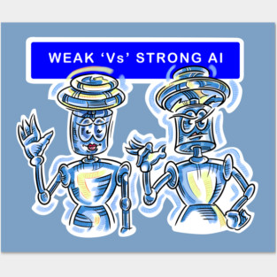 STRONG AI Posters and Art