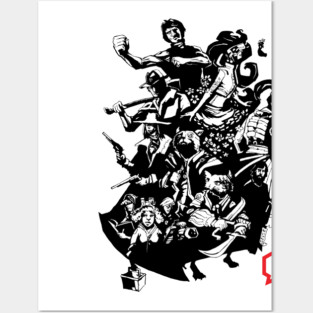 ONE SHOT Anniversary Posters and Art