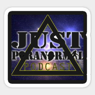 Inverted Just Paranormal Podcast Sticker