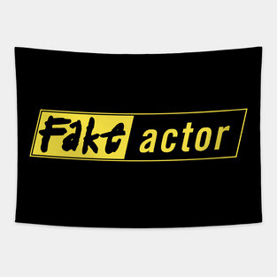Fake actor Fear Factor Parody Tapestry