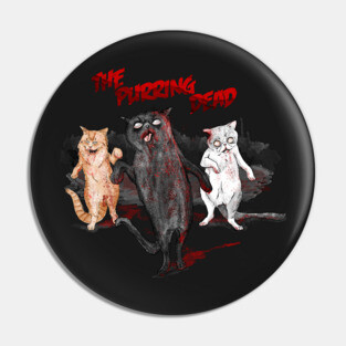 The Purring Dead Pin