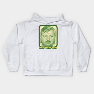 John Wayne Gacy // Retro True Crime Fan Gift Kids Hoodie
