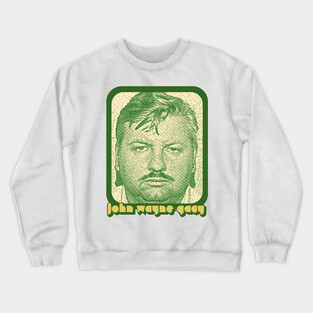 John Wayne Gacy // Retro True Crime Fan Gift Crewneck Sweatshirt
