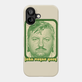 John Wayne Gacy // Retro True Crime Fan Gift Phone Case