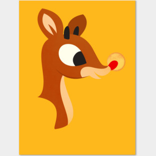 Rudolph the Red-Nosed Reindeer - Rudolph Posters and Art