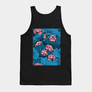 Night lotus garden Tank Top