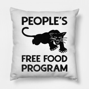 Black Panther Party: People's Free Food Program Pillow