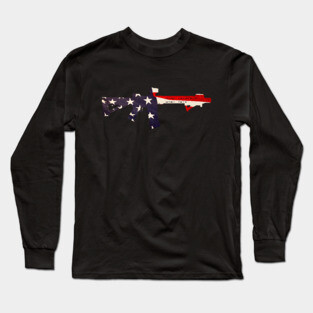 "The Patriot" AR15 Long Sleeve T-Shirt
