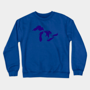 Great Lakes Blue Crewneck Sweatshirt