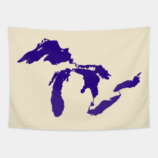 Great Lakes Blue Tapestry
