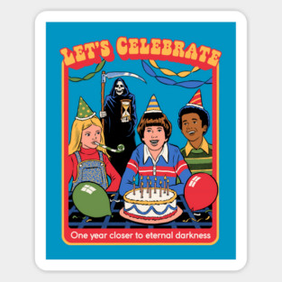 One Year Closer Sticker