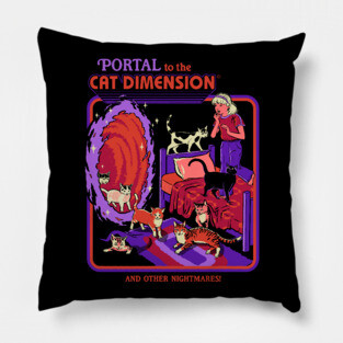 The Cat Dimension Pillow
