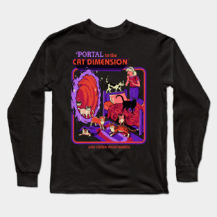 The Cat Dimension Long Sleeve T-Shirt