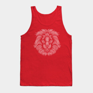 lion silhouette Tank Top