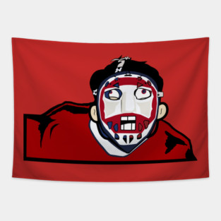 Montreal Vintage Goalers Tapestry
