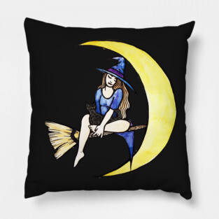 Moon Witch Pillow