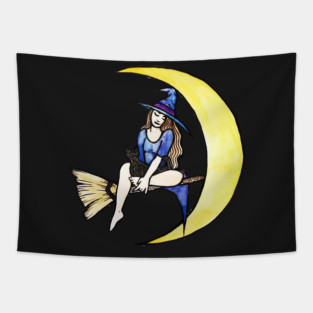 Moon Witch Tapestry