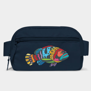 Colorful Grouper Fish Bag