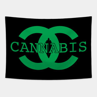 Cannabis Channel Parody Tapestry