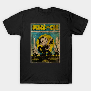 Felix The Cat - Poster Retro T-Shirt