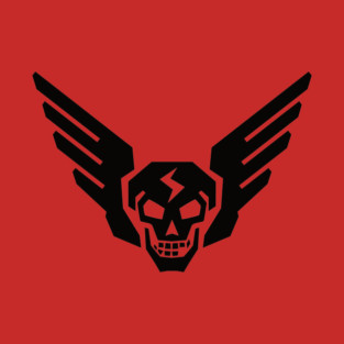 Street Fighter Shadaloo logo - black T-Shirt