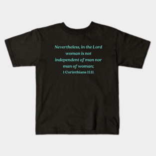 Bible Verse 1 Chronicles 11:11 Kids T-Shirt