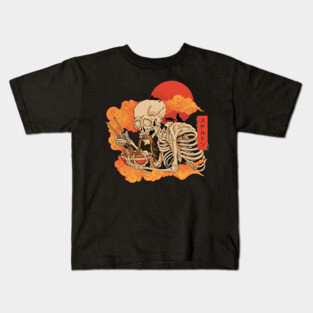 Shinigami Ramen and Cats Kids T-Shirt